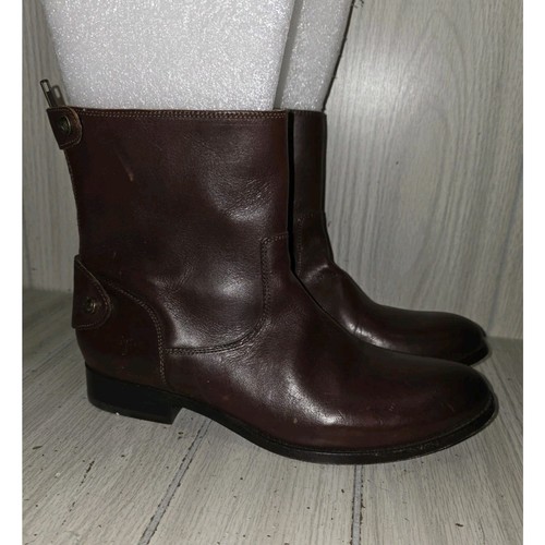 Frye melissa brown leather - brown,