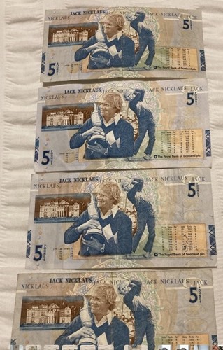 Jack nicklaus scottish 5 - scottish, £5