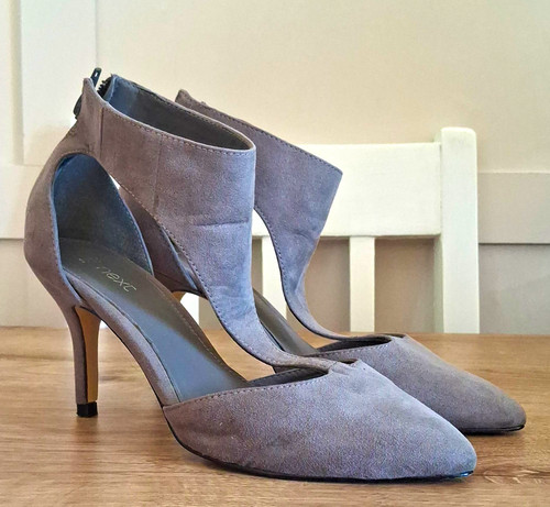 Next grey faux - next, suede