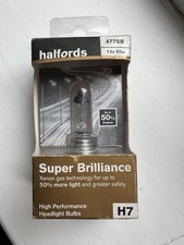 Halfords H7 Car Headlight Bulb