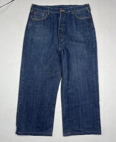 Vintage evisu indigo genes - vintage,