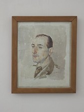 Vintage military portrait - vintage,