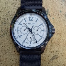 Coach Men’s 41mm Watch Black
