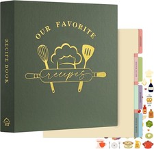 Recipe Binder 8.5X11 3 Ring