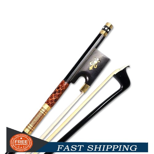 Violin bow black carbon fiber - bow,