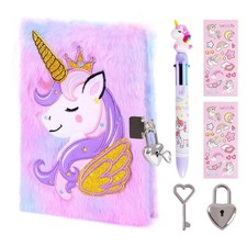 Unicorn Diary with Lock for