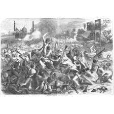 INDIAN MUTINY Battle Scene