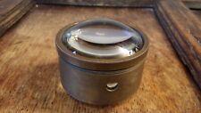 ANTIQUE BRASS CONDENSER LENS -