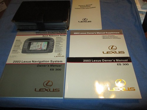 2003 lexus es300 owners - 2003,