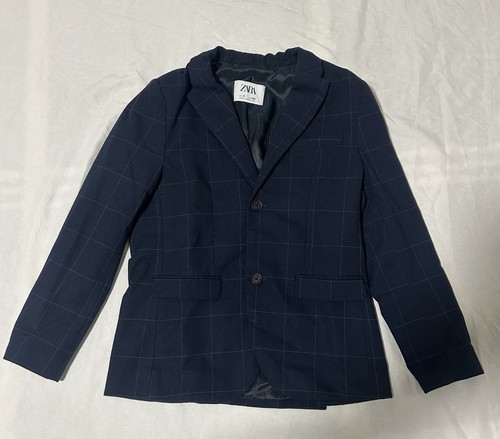 Zara boys tailored fit navy - zara,