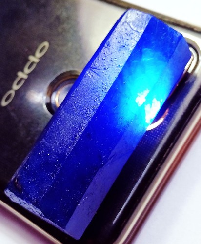 296 natural blue beryl - blue,