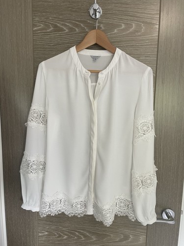 Jigsaw white long - white, lace