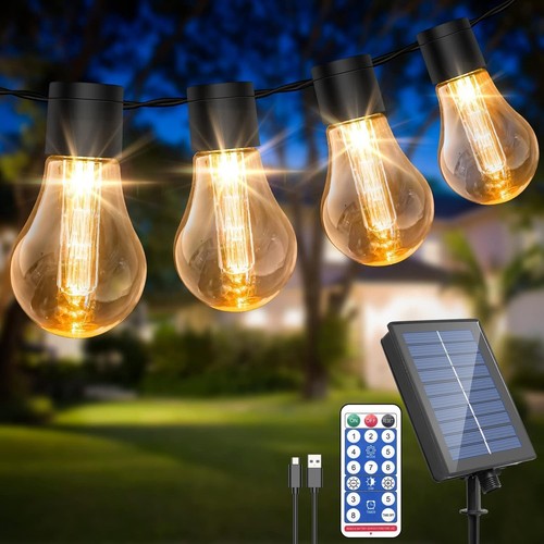Solar festoon lights - festoon,