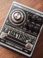 JPTR FX Katastrophe Amp In A Box Preamp Octave Distortion Overdrive Guitar Pedal