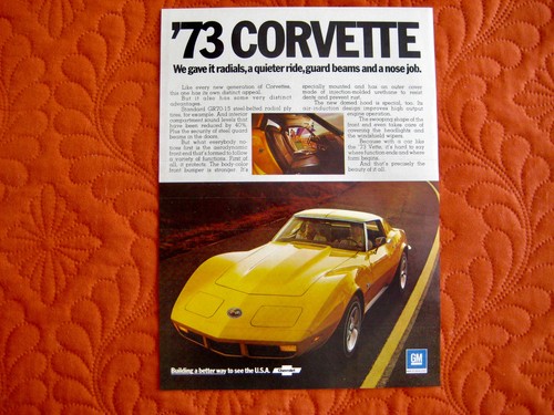 1973 chevrolet corvette sting - 1973,