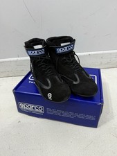 SPARCO TOP BLACK RACING BOOTS FIA