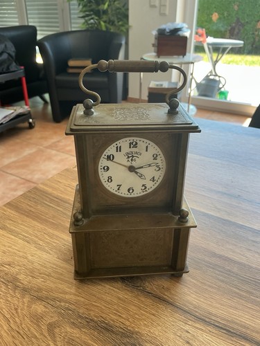 Lenzkirch alarm clock c1900 - lenzkirch,