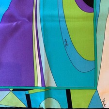 EMILIO PUCCI Silk Scarf Stole