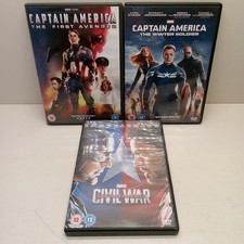 Marvel MCU Captain America DVD