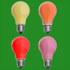 6x 25W Coloured GLS Dimmable