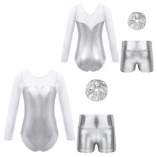 UK Kids Girls 3PCS Dance