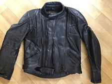 WOMENS BIKERS PARADISE LEATHER JACKET UK 14 . SIZE 38 MOTORCYCLE HEAVY DUTY VGC