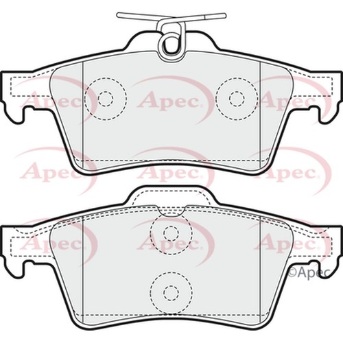 Brake pads set for ford - for,