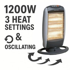 1200W Electric Halogen Heater