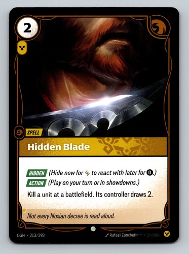 Hidden blade 213 - blade, common