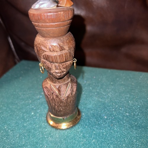 Vtg brazilian wood brass - vtg,
