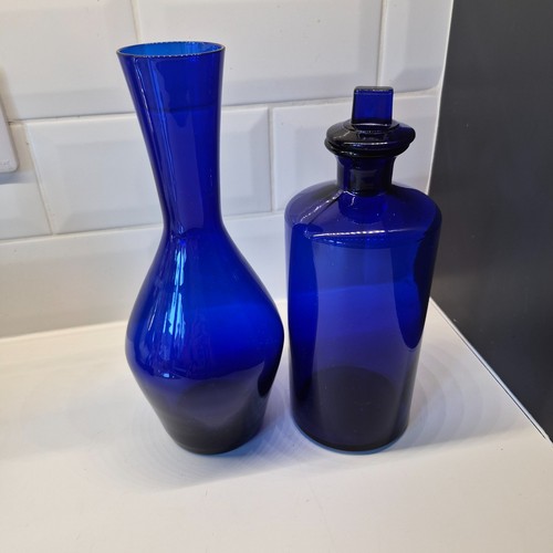 Vintage cobalt bristol blue - bristol,