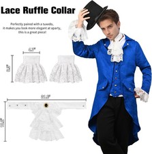 YORDET Men's Medieval Steampunk Tailcoat Gothic Retro Coat Victorian Men's Jacke