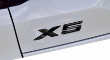 Gloss Black BMW X5 Rear Badge – Boot Lid Emblem