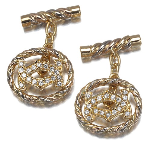 Rare auth cartier cufflinks - cartier,