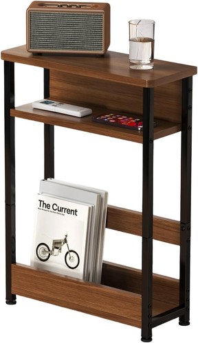 Narrow sofa side table tier - narrow,