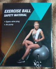 Gruper Exercise Yoga Swiss Ball Gym Fitness Pregnancy Birthing Anti Burst 65cm