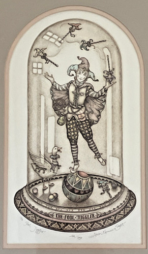 The fool juggler - fool, v