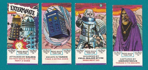 Doctor who set of 4 - of,