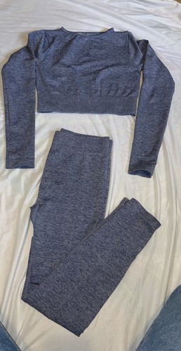 Plt seamless gym set blue - plt,