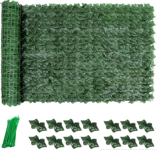 30m artificial hedge fake ivy - hedge,