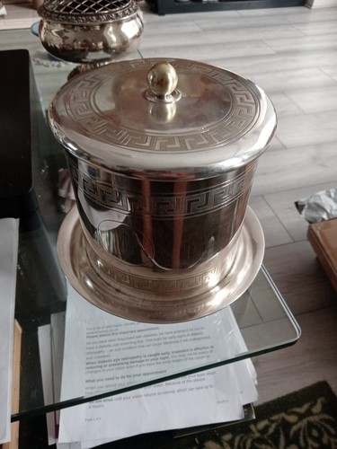 Antique vintage silver plated - ,