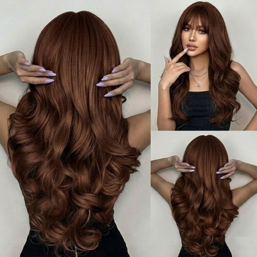 Costume wigs with bangs heat - wigs,