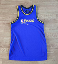 Official Nike LA Lakers NBA Vest - Purple - Size - Adult (S) Small (B1304)