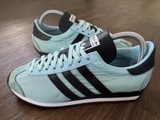 ADIDAS Country Nylon OG Originals Womens Terrace Trainers, Blue - Size 7