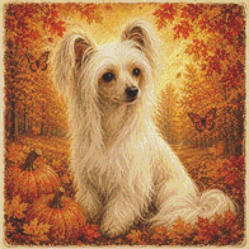 Powderpuff chinese crested - powderpuff,