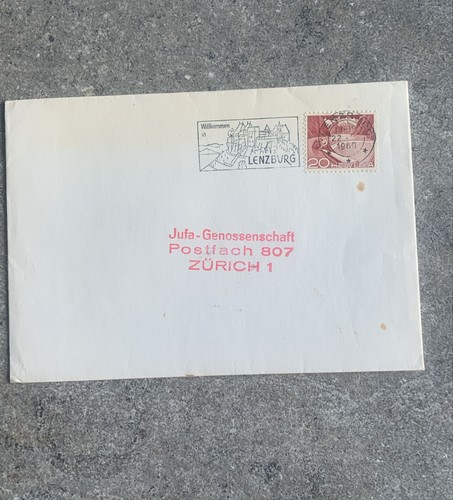 A754 vintage 1960 - swiss, postal