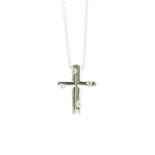Tiffany Dots Cross Diamond