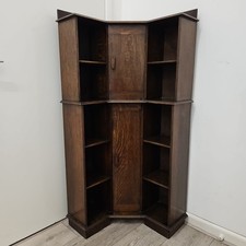 Vintage Art Deco Solid Oak