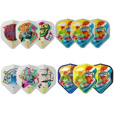 L-Style Wayne Mardle L1 EZ Signature Champagne Darts Flights