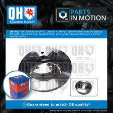 2x Brake Discs Pair Solid fits